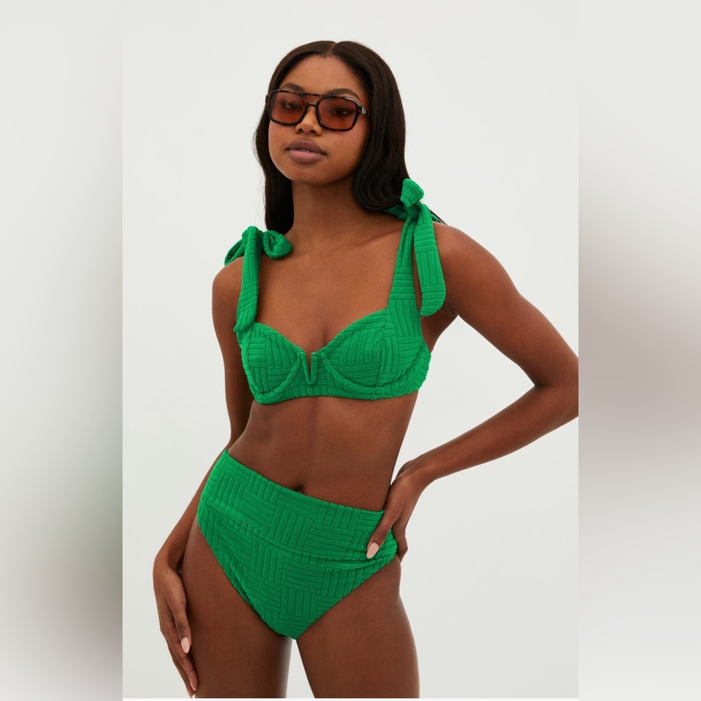 Beach Riot Emerald Bikini Set